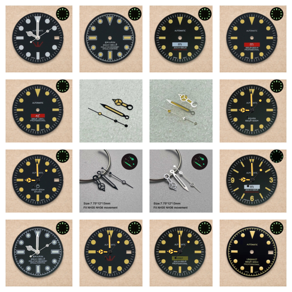 Reel Case - 28.5Mm S Logo Dial Retro Hijau