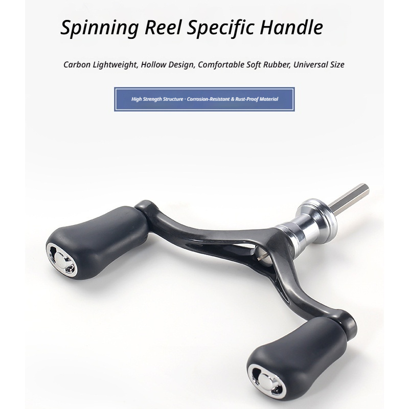 Spinning Reel - HAUTTON Gagang Reel Pancing Karbon Kekuatan