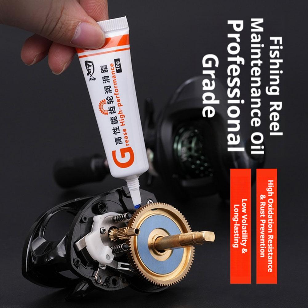 Reel Grease - Set Pelumas Minyak untuk Reel Pancing,