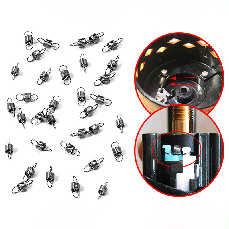 Spinning Reel - Baru·10Pcs Pegas Ekstensi Roda Pemutar, Pegas
