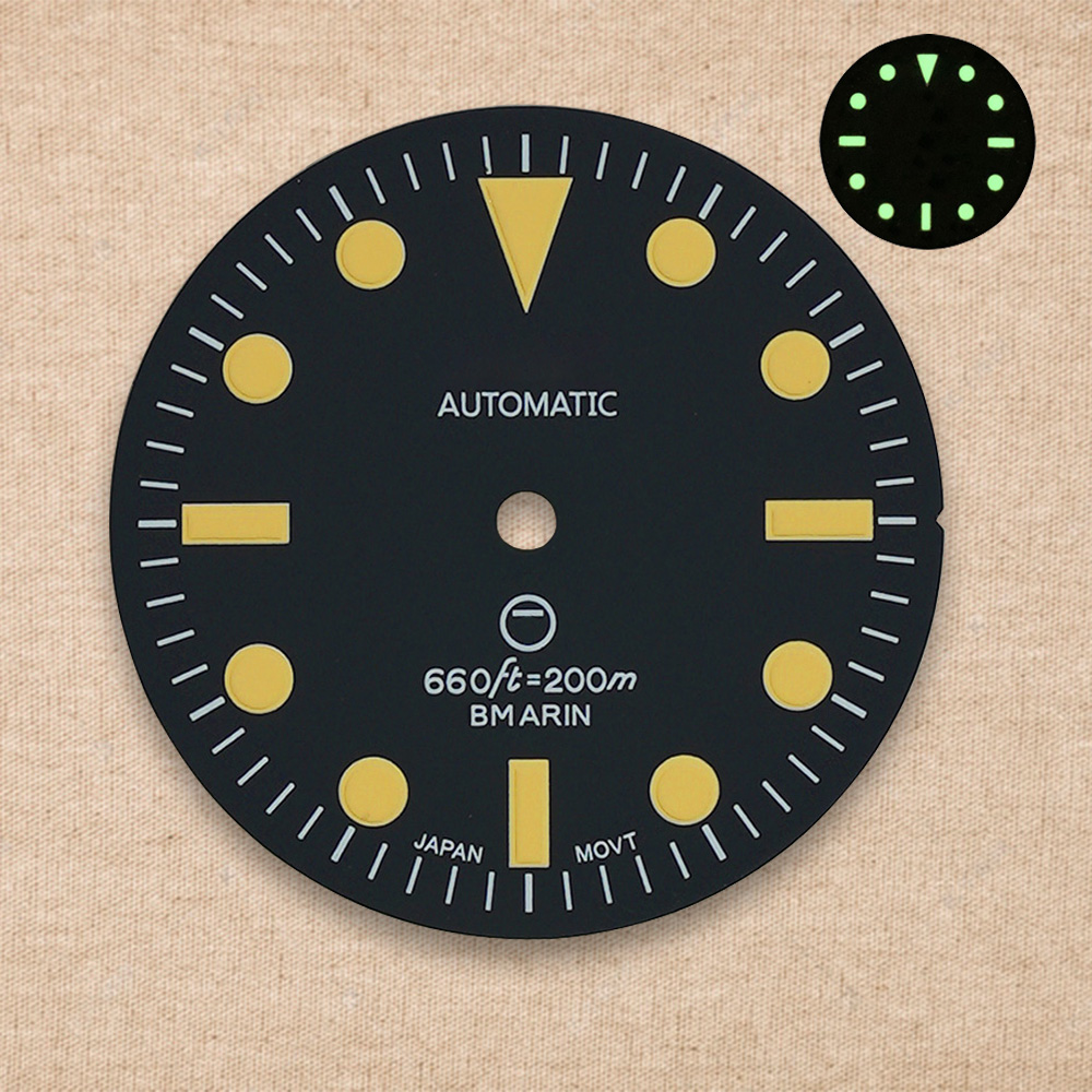 28.5Mm S Logo Dial Retro Hijau - Reel Case ulasan dan harga