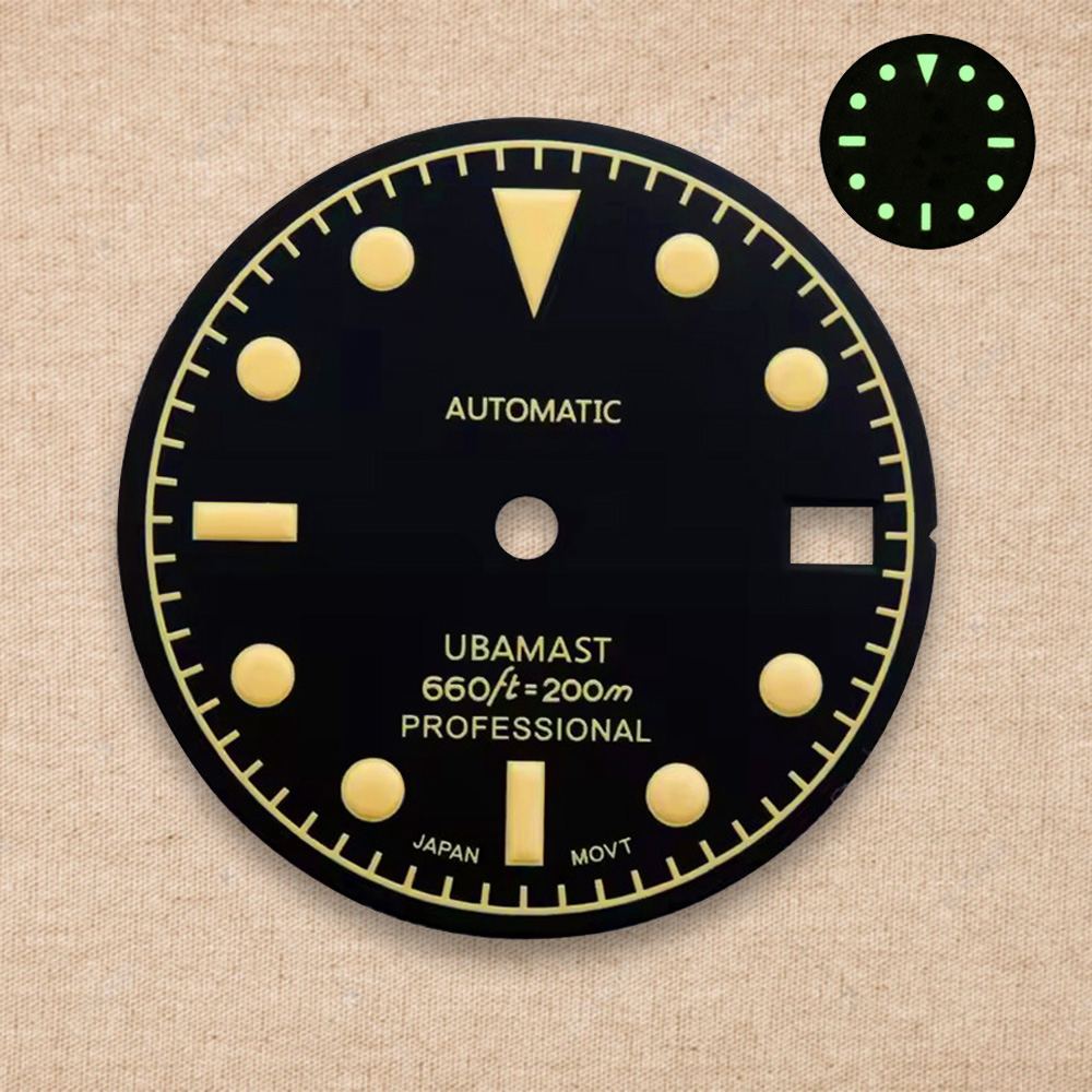 28.5Mm S Logo Dial Retro Hijau - Reel Case ulasan dan harga