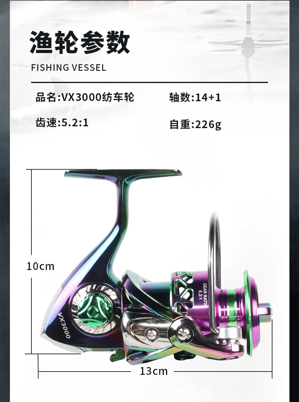 Reel Pancing Putar Logam Berwa - Ice Fishing Reel ulasan dan harga