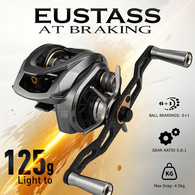LEYDUN EUSTASS Reel Baitcastin - Spincast Reel ulasan dan harga