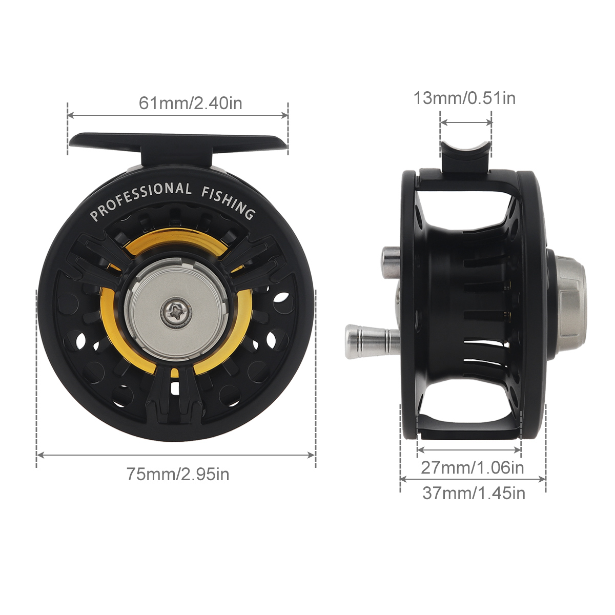 Roda Pancing Es Perlengkapan I - Ice Fishing Reel ulasan dan harga