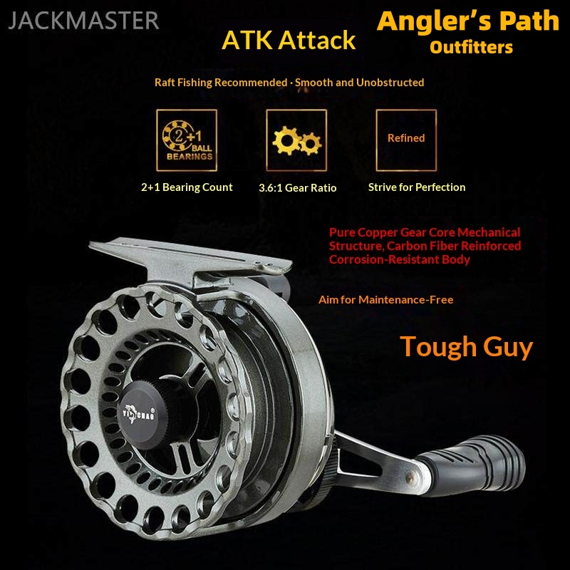 YI CHAO Atk Raft Fishing Reel  - Ice Fishing Reel ulasan dan harga