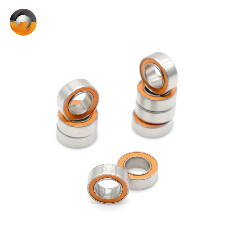 2 buah SMR74 2RS 4x7x2.5mm gul - Conventional Reel ulasan dan harga