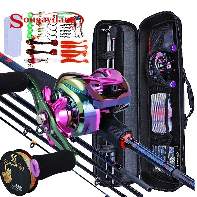 Sougayilang joran dan gulungan - Spincast Reel ulasan dan harga