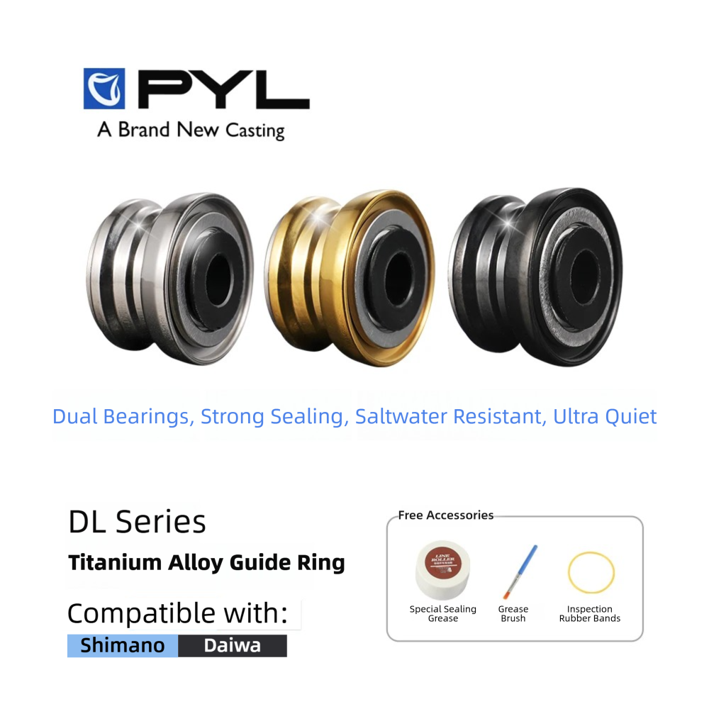 PYL Titanium Alloy Double Bear - Conventional Reel ulasan dan harga