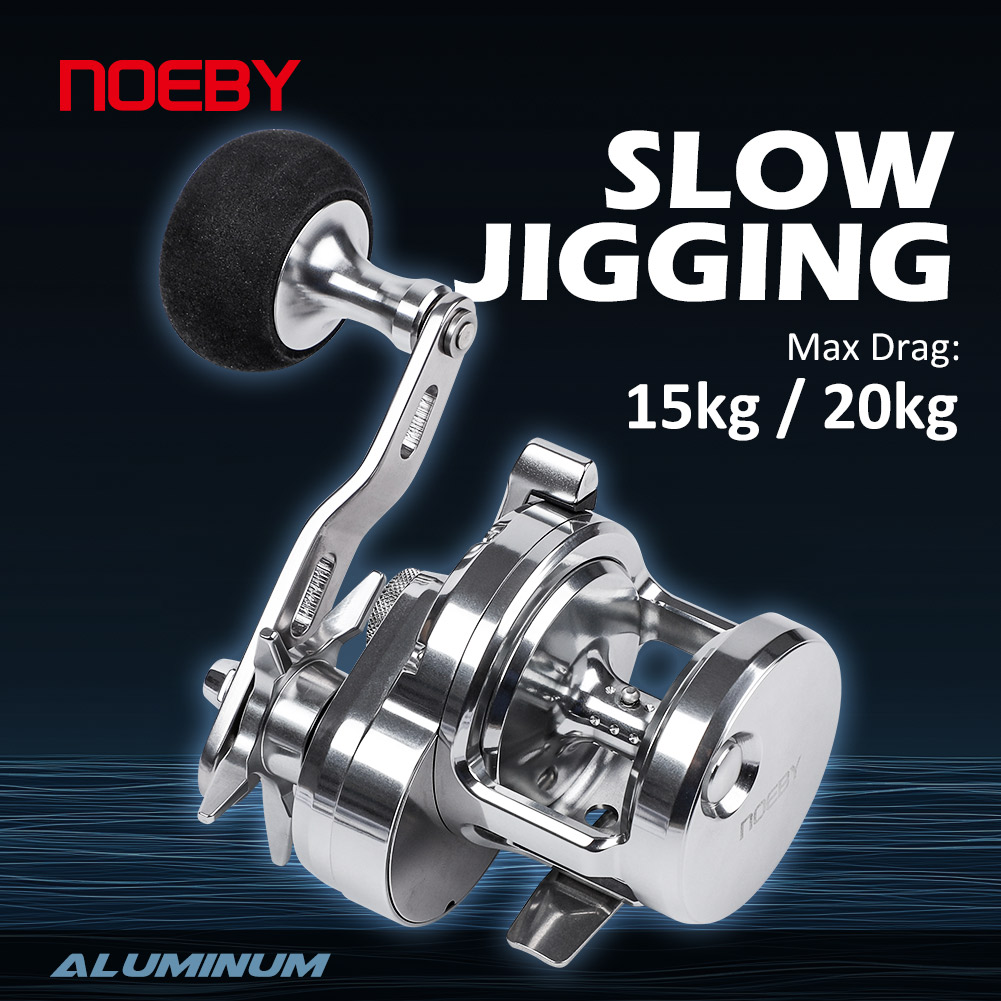 NOEBY Slow Pitch Jigging Reel  - Trolling Reel ulasan dan harga